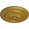 Ekena Millwork Chester Ceiling Medallion (Fits Canopies up to 2 1/4"), 15 3/4"OD x 1 7/8"P, Pharaohs Gold CM15CHPGS - alternate 4